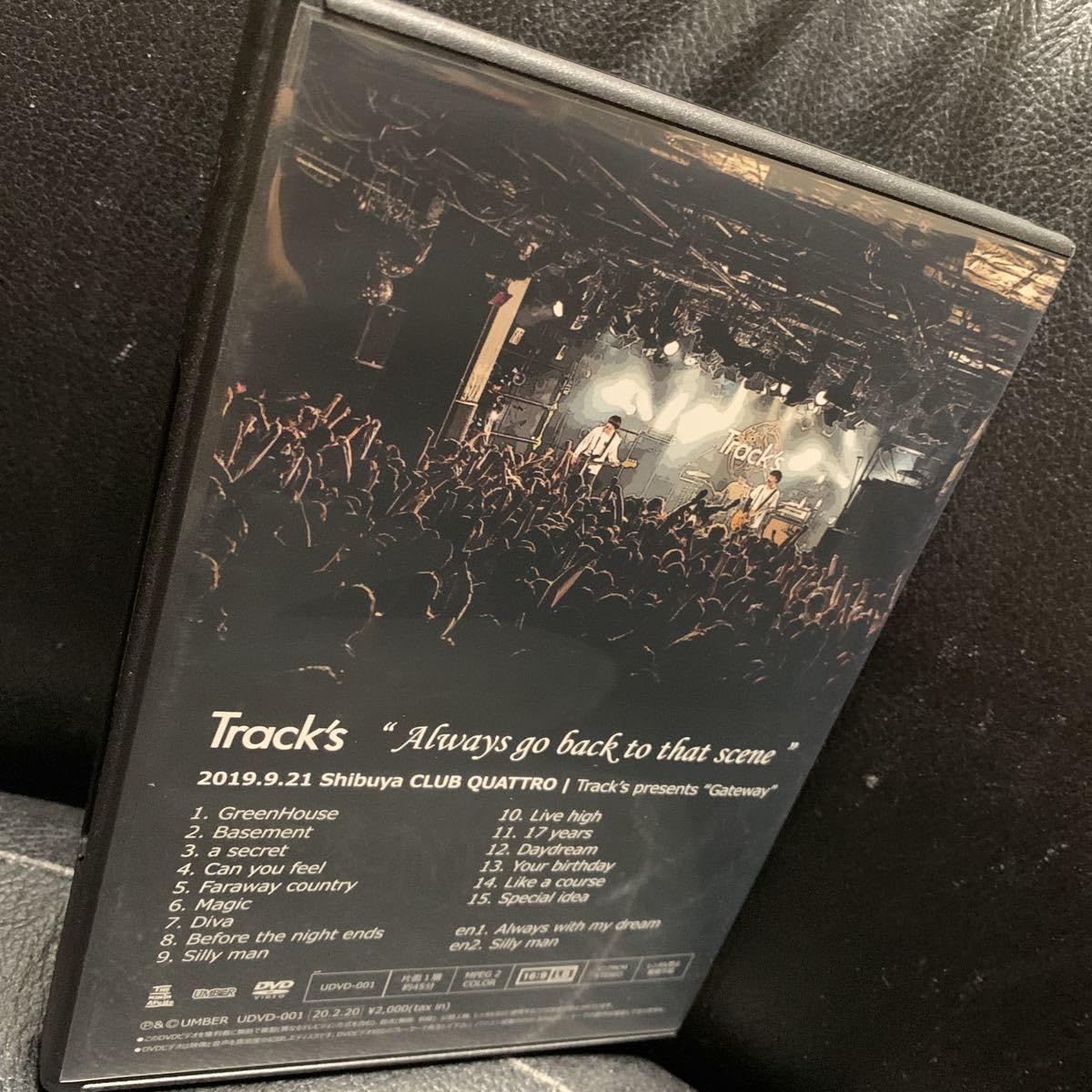 Amazon.co.jp: Track's LIVE DVD Always go back to that scene